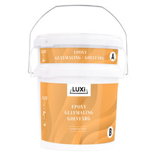Gulvmaling 2K epoxy lysgrå 4 kg - Luxi